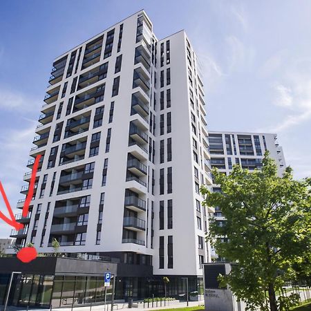 גדנסק Apartament 150 Zaspa Vvita Z Prywatnym Ogrodem I Tarasem מראה חיצוני תמונה