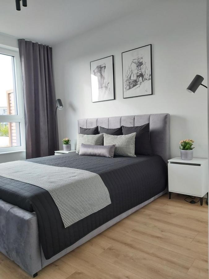 גדנסק Apartament 150 Zaspa Vvita Z Prywatnym Ogrodem I Tarasem מראה חיצוני תמונה