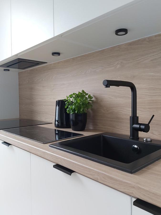 גדנסק Apartament 150 Zaspa Vvita Z Prywatnym Ogrodem I Tarasem מראה חיצוני תמונה